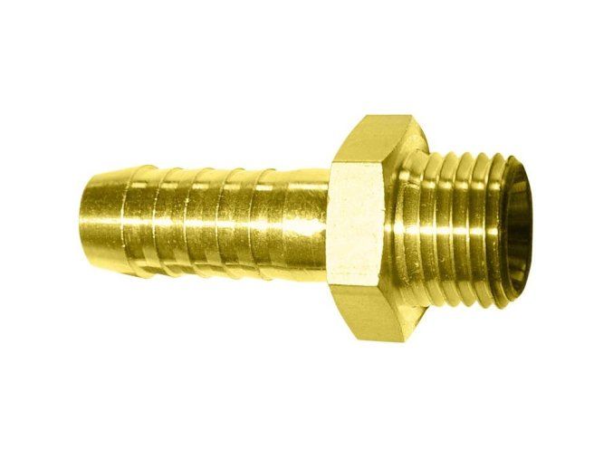 Sada hadicových vsuvek 6 mm s vnějšími závity 1/4", 2dílná