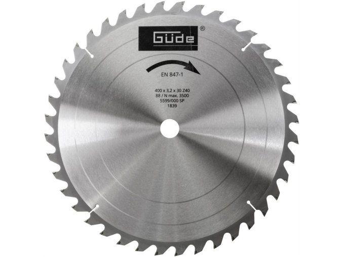 Pilový kotouč na dřevo HM 400 x 30 x 3,2 - 40z
