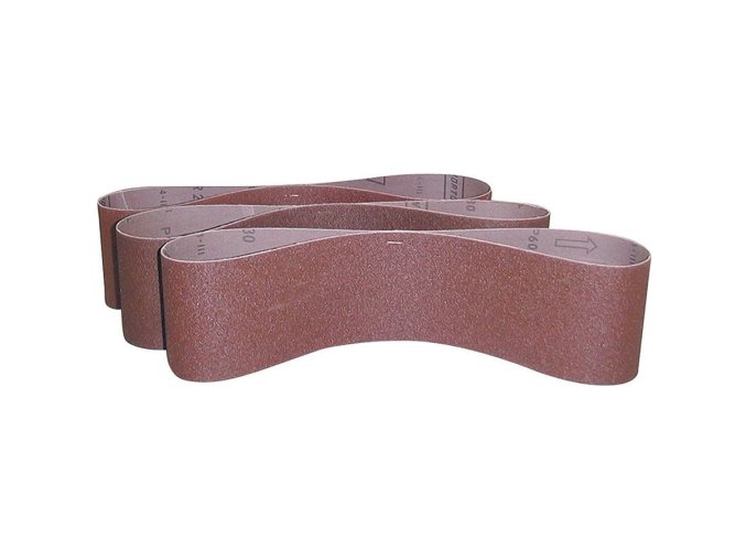 Sada brusných pásů 915 x 100 mm - K 60 k bruskám BTS a GBTS, 3dílná