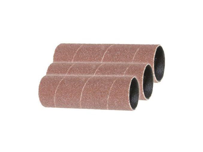 Sada brusných objímek 38 x 116 mm - K 80 k brusce GSBSM, 3dílná