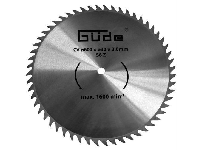 Pilový kotouč na dřevo CV 600 x 30 x 3,0 - 56z
