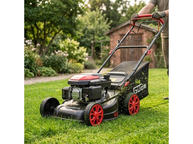 Motorová sekačka na trávu Eco Wheeler EW 410-144 R