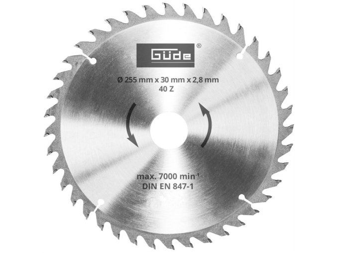 Pilový kotouč HM 255 x 30 mm - 40z